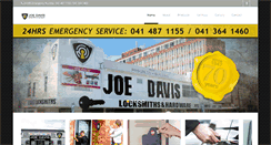 Desktop Screenshot of joedavis.co.za